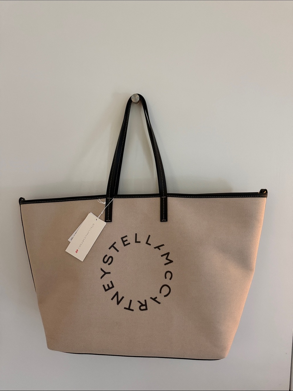 Stella McCartney x H&M Large Beige Tote with Pouch BNWT